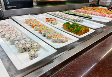Hibachi Sushi & Grill signature dishes Sashimi
California Roll
Hibachi Fried Rice